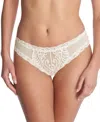 Natori Feathers Lace Hipster In Ivory