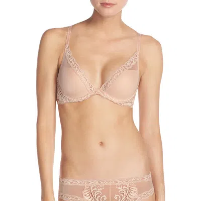 NATORI NATORI FEATHERS PLUNGE T-SHIRT BASICS BRA