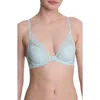 Natori Feathers Plunge T-shirt Basics Bra In Green