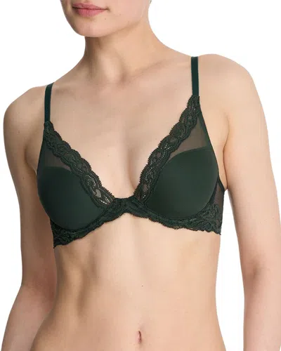Natori Feathers Plunge T-shirt Bra In Black