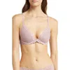 Natori Feathers Plunge T-shirt Bra In Antique
