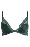 Natori Feathers Plunge Bra In Navy Ash
