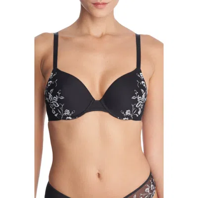 Natori Flawless Underwire Contour Bra In Black