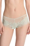 Natori Women's Flora Girl Brief In Mint/ Dew