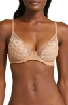 Natori Flora Underwire Contour Bra In Glaze/cash