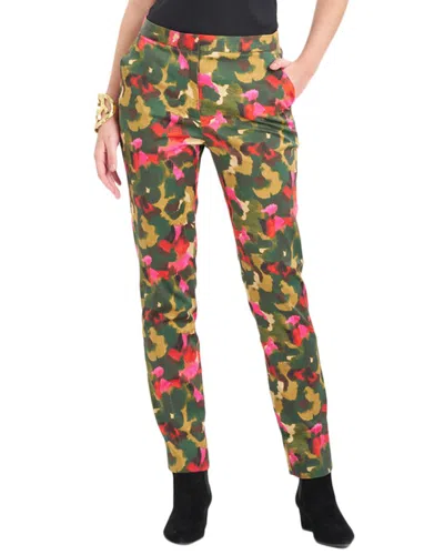 Natori Floral Pant In Red