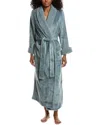 Natori Frosted Sherpa Robe In Blue