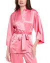Natori Glamour Robe In Pink