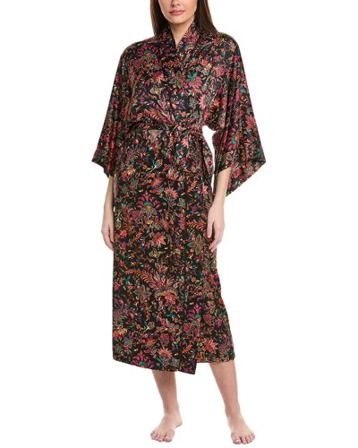 Natori Granada Robe In Black
