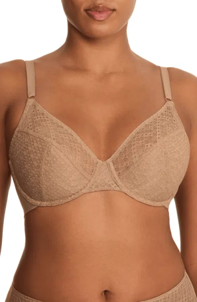 Natori Harmony Smooth Back Underwire Bra In Sand