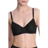 Natori Harmony Smooth Back Underwire Spacer T-shirt Bra In Black