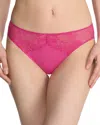 Natori Heavenly Bikini In Raspberry Glaze