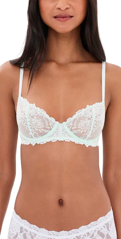 Natori Heavenly Convertible Balconette U Bra Iced Mint In Green