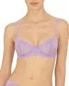 Natori Heavenly Convertible Balconette Underwire Bra In Purple
