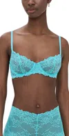 Natori Heavenly Convertible Balconette Underwire Bra Electric Aqua In Electric Aqua