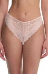 Natori Heavenly High Cut Briefs In White