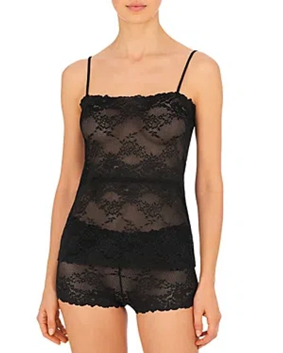 Natori Heavenly Lace Boyshorts In Black