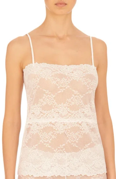 Natori Heavenly Lace Cami In White