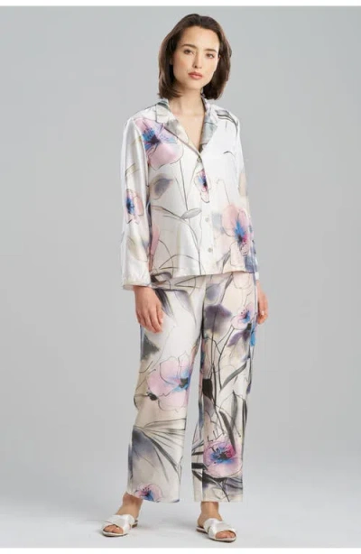 Natori Hiyaku Notch Pj Set In Multi