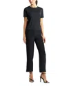 Natori Illusion T-shirt Top In Black