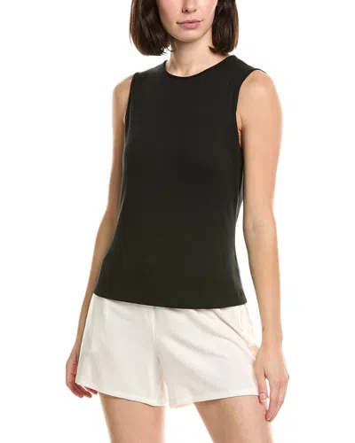 Natori Jersey Essentials Shell Tank In Transparent
