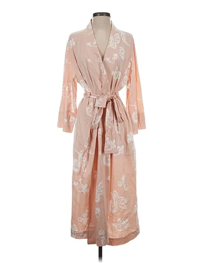 Pre-owned Natori Kimono In Pink