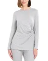Natori Layering Jersey Side Gathered Top