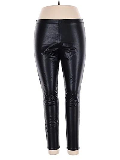 Pre-owned Natori Leggings In Black