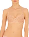 Natori Levitate Underwire Unlined Bra In Pink