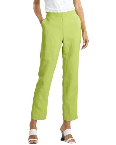 NATORI LINEN SLIM PANT