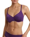 Natori Liquid Full Coverage Underwire Bra In Purple