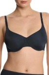 Natori Liquid Full Fit Balconette T-shirt Bra In Black