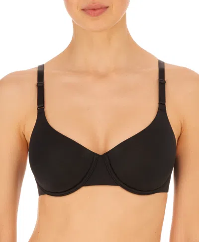 Natori Liquid Full Fit Contour Underwire 731325 In Black