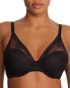 Natori Love Lace Underwire Full Coverage Plunge Bra