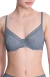 Natori Love Lace Underwire Full Coverage Plunge Bra