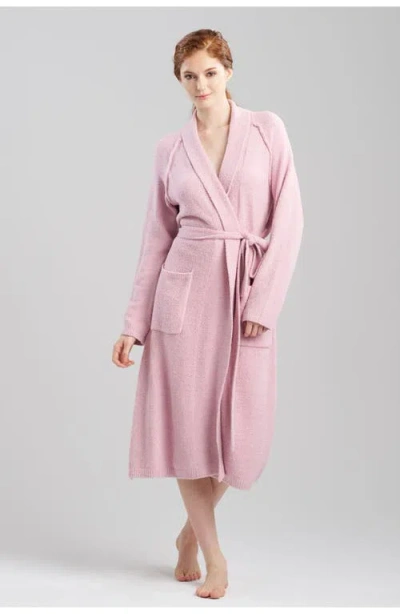 Natori Luna Mellow Robe In Light Pink