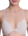 Natori Front Close Racerback Underwire T-shirt Bra In Gray