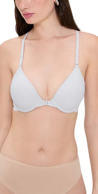 NATORI LUSH FRONT CLOSE CONTOUR UNDERWIRE BRA MINK/IVORY