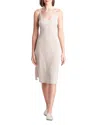 Natori Luxe Shangri-la Nightgown In Cashmere Ivory