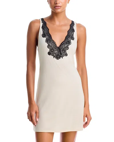 Natori Luxe Shangri La Chemise In White