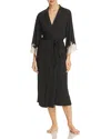 Natori Luxe Shangri-la Robe In Black