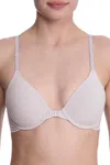 Natori Front Close Racerback Underwire T-shirt Bra In White