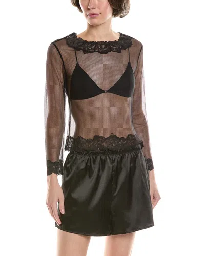 Natori Mesh Top