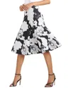 Natori Midi Flair Skirt In Black