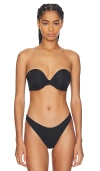 Natori Minimal Strapless Contour Bra In Black