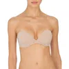 Natori Minimal Womens Underwire Convertible Strapless Bra In Beige