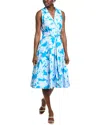 Natori Misty Floral Midi Dress