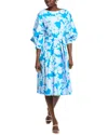 Natori Misty Floral Midi Dress