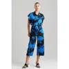 Natori Miyako In Blue W/black