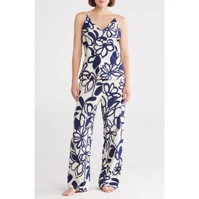 Natori Miyu Charmeuse Pajamas In Blue
